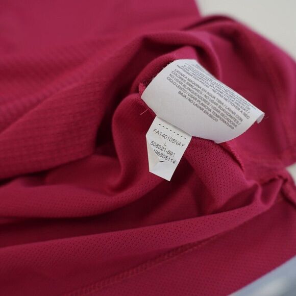 Nike‎ Golf Performance Dri-Fit Magenta Pink Large Polo Shirt Short Sleeve - Picture 10 of 10
